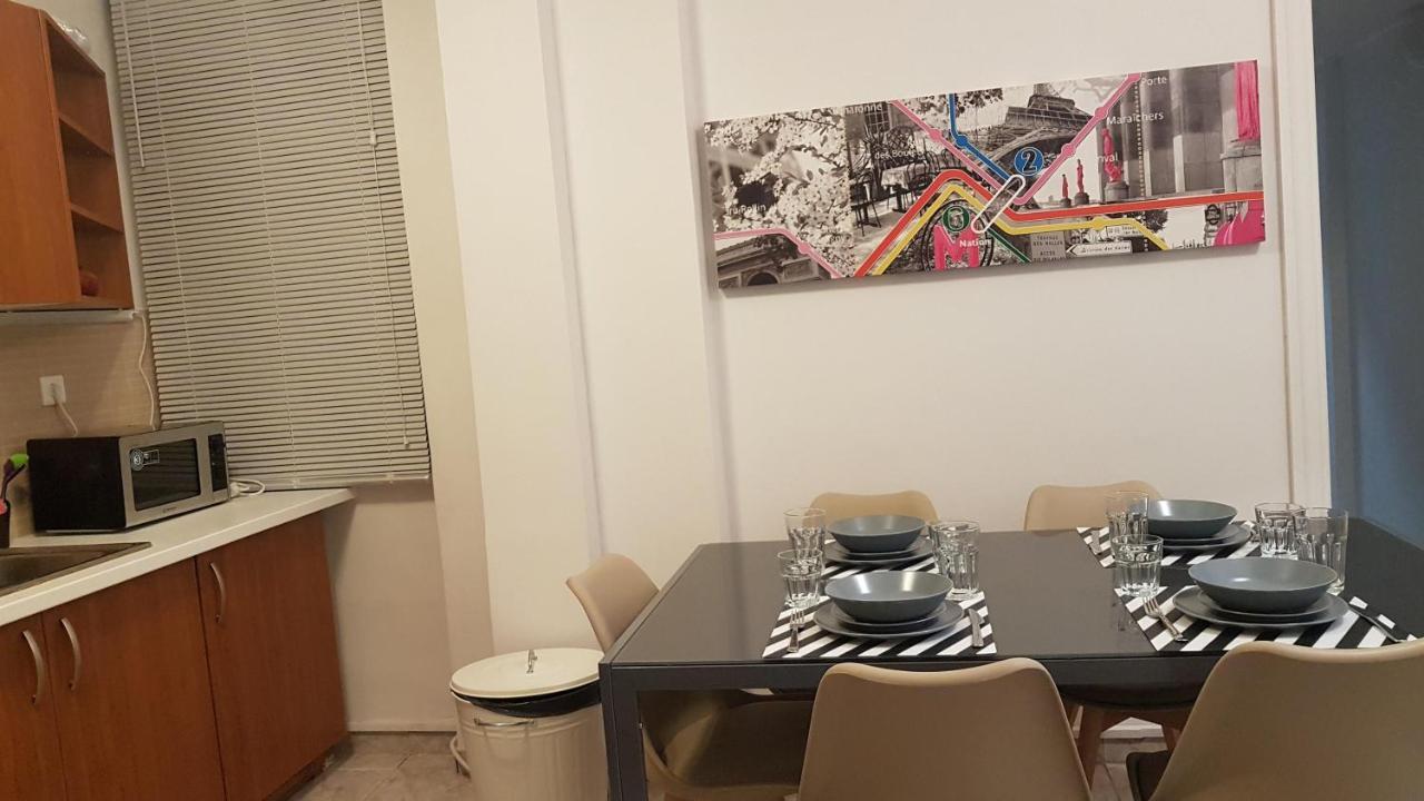 Palette Apartment Bamboo - Athens Center, 6 Bd, 3 Bath מראה חיצוני תמונה